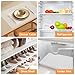 Bloss Shelf Liner Non Adhesive 17.7×59 inch Drawer Liner Waterproof Cabinet Liner, Refrigerator Liners, Cupboard Liner Plastic for Kitchen, Shelves, Storage and Desks