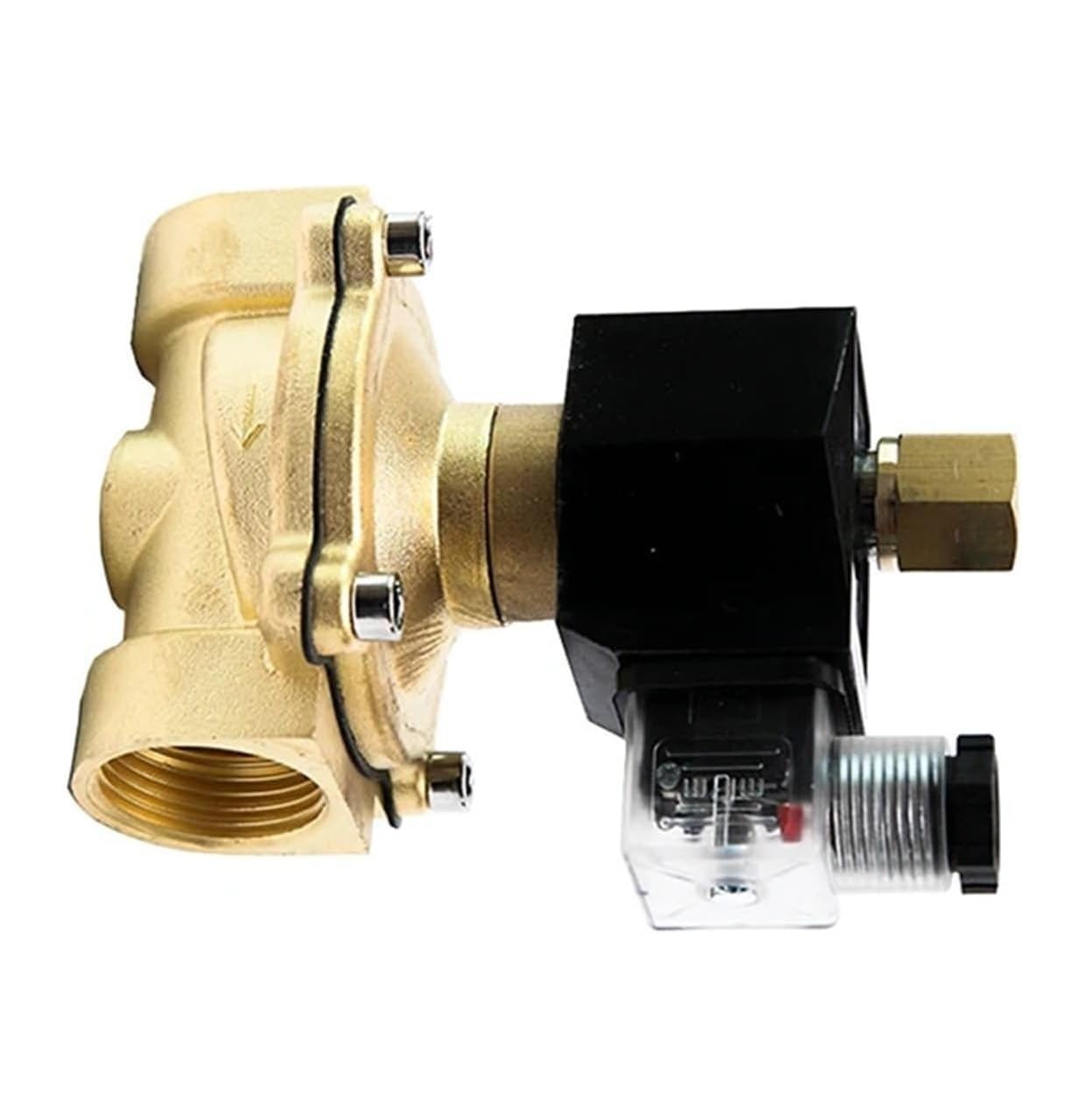 Valvola in ottone normalmente aperta da 1/4" a 2" - Opzioni impermeabili 220 V, 24 V, 12 V, 110 V(1/2inch G-120VAC)