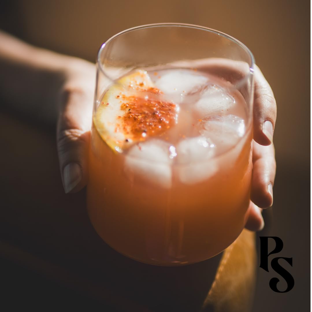 Per Se Non-Alcoholic Paloma - Zesty Ruby Red Grapefruit Mocktail with Rosemary Syrup and a Pinch of Salt - Lightly-Carbonated Craft Cocktail - 12 Pack