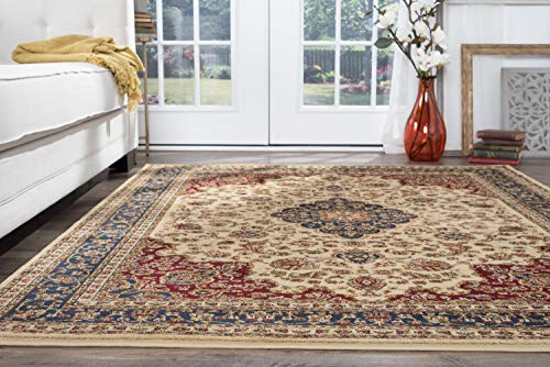 Tapete Oriental Tradicional Ivory Rectangular 123x94 cm miniatura 5