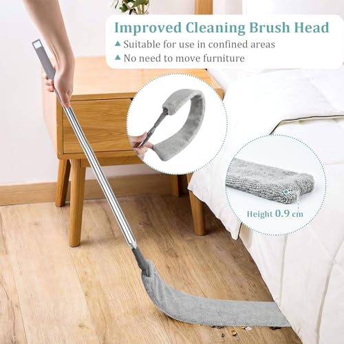 EMOIEMO 12PCS Spolverino Telescopico Lavabile per