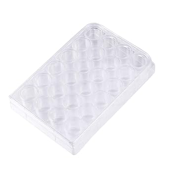 UKCOCO Culture Plate Single Direction Lid for Easy Handling Medical Grade Polystyrene Material