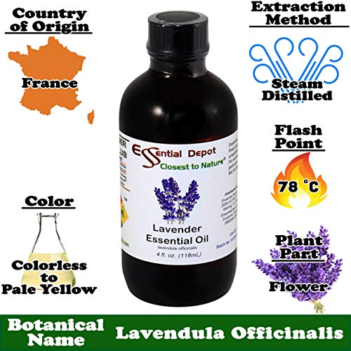 Aceite esencial de lavanda 4 oz miniatura 2