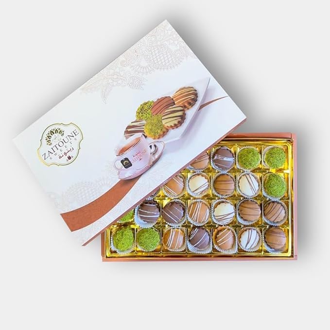 Zaitoune Petit Fours Mixtos Chocolate y Pistacho - 12 oz miniatura 7