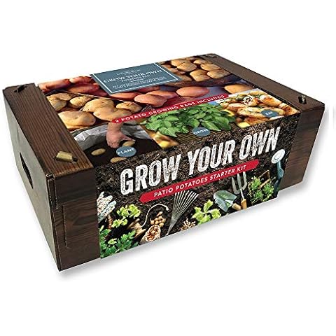Grow Your Own Potato Patio Starter Kit 9 Seed Potatoes 3 Potato Growing Bags Cover