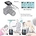 Dual Wireless Lavalier Microphone System,Comica CVM-WM300A UHF 96 Channel Professional Lapel Lav Microphone for Canon Nikon Sony Camera XLR Camcorder iPhone Youtube Interview Vlog Recording(2TX+1RX)