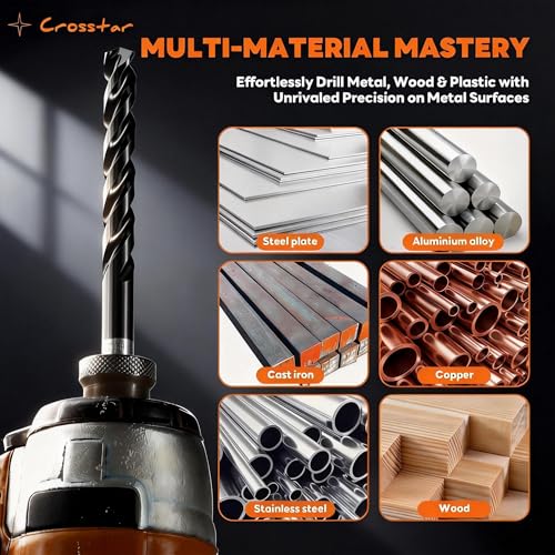 Crosstar M35 Cobalt Drill Bit Set