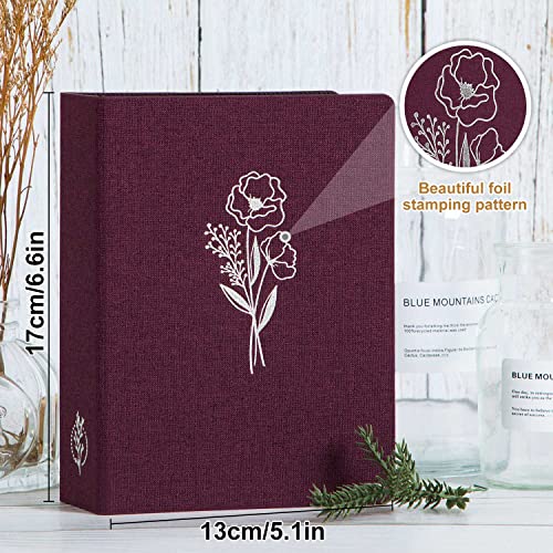 Lanpn Small Photo Album 6x4 2 Packs, Each Pack holds 100 Pictures - Image 2