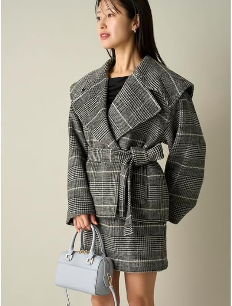 Amazon.co.jp: [セルフォード] ビックカラーショートコート