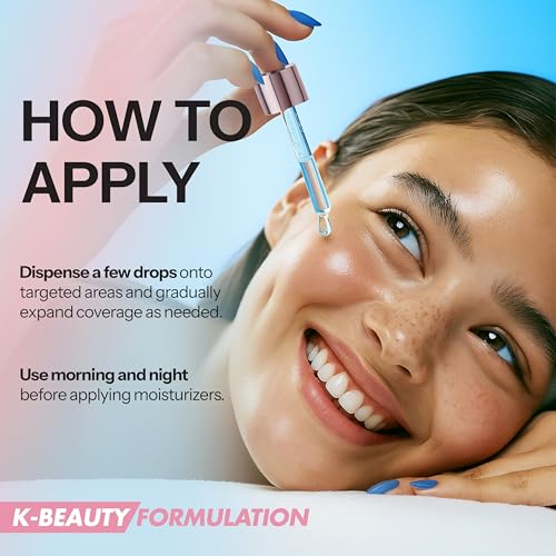 Glow Muse Niacinamide Face Serum – Dermatologist Tested, Anti-Aging, Korean Skin Care – Deep Hydration for Glass Skin, Calms Redness, Refines Pores – Clean Vegan Beauty – 1.69 Fl Oz