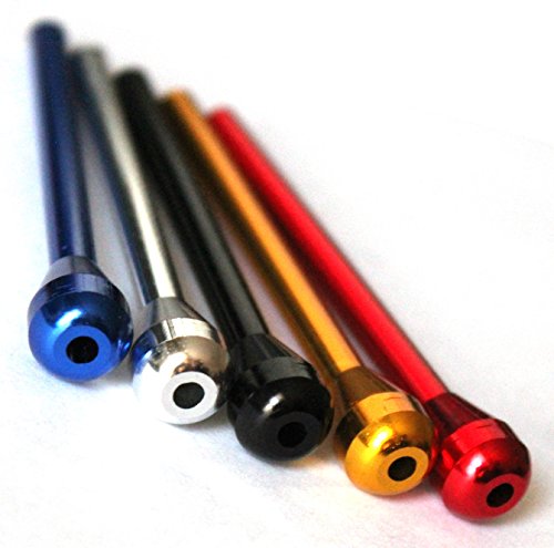 5 x Metal Snuff Sniffer Snorter Nasal Straw Tube Mixed Color by TitanOwl …