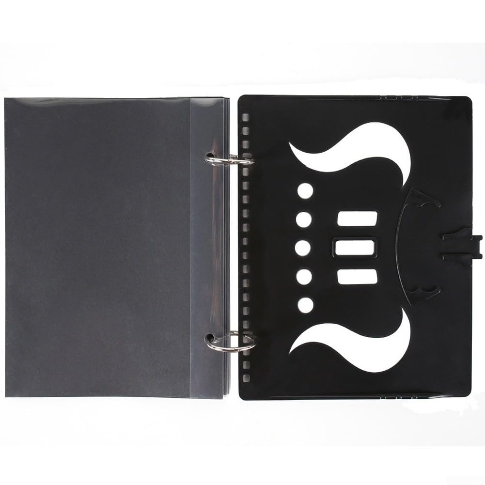 Lyre de fanfare avec 5 feuilles transparentes, support de partition pour instruments en laiton, support en plastique léger à clipser pour défilés et