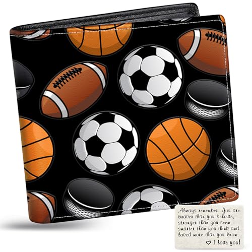Image of Boys Wallet for Kids, Teen Boy Gamer Wallets 9-12 8-10 8-12, Cool Novelty Leather Bifold Rfid Blocking Purse Coin Pocket Zipper Id Window for Children Male Youth Guys Gaming Birthday Gifts