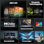 Hisense 65-Inch Class U6 Series Mini-LED ULED 4K UHD Google Smart TV (65U6N, 2024 Model) - QLED, Motion Rate 240, HDR 10+, Full Array Local Dimming, Game Mode Plus, Alexa Compatibility - Image 3