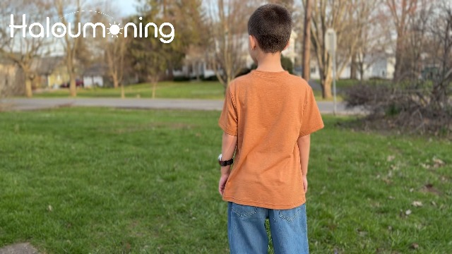 Buy Haloumoning Girls Cute Short/Long Sleeve T Shirts Casual Loose 125x165 C30