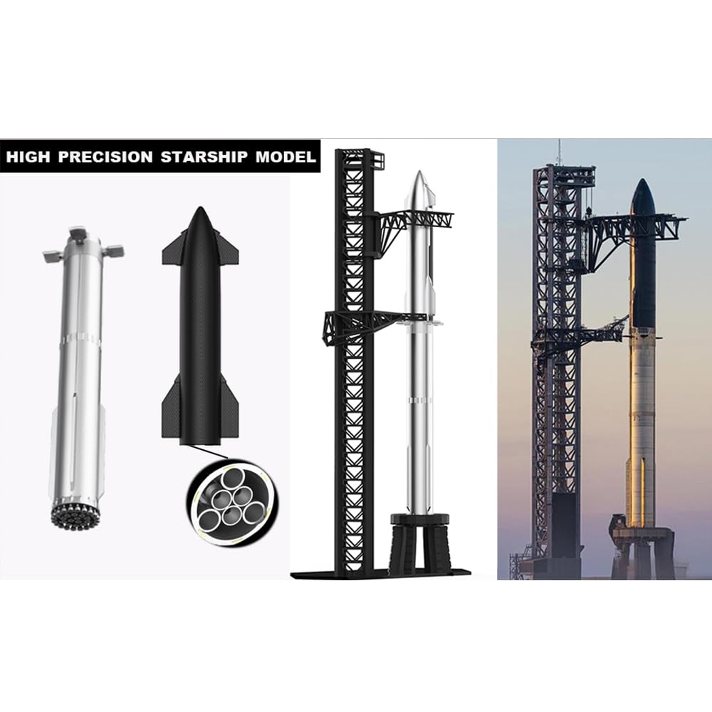 Amazon.co.jp: スペースXスターシップロケットモデルセットNASAギフト