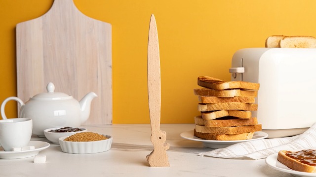Ototo Bernie Bunny Pince à Grille-Pain Bernie Bunny OTOTO | Ustensile Cuisine Mignon En Bois Pince à Toast Ototo Ototo Bernie Bunny Pince à Grille-Pain Bernie Bunny OTOTO | Ustensile Cuisine Mignon En Bois Pince à Toast Ototo
