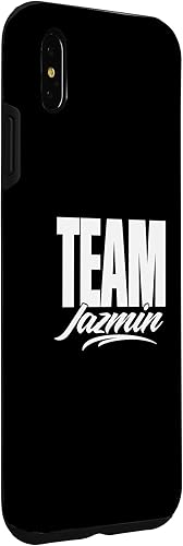 Miniatura 3 de iPhone XS Max Team Jazmin Name, Cheer for Jazmin Support Case