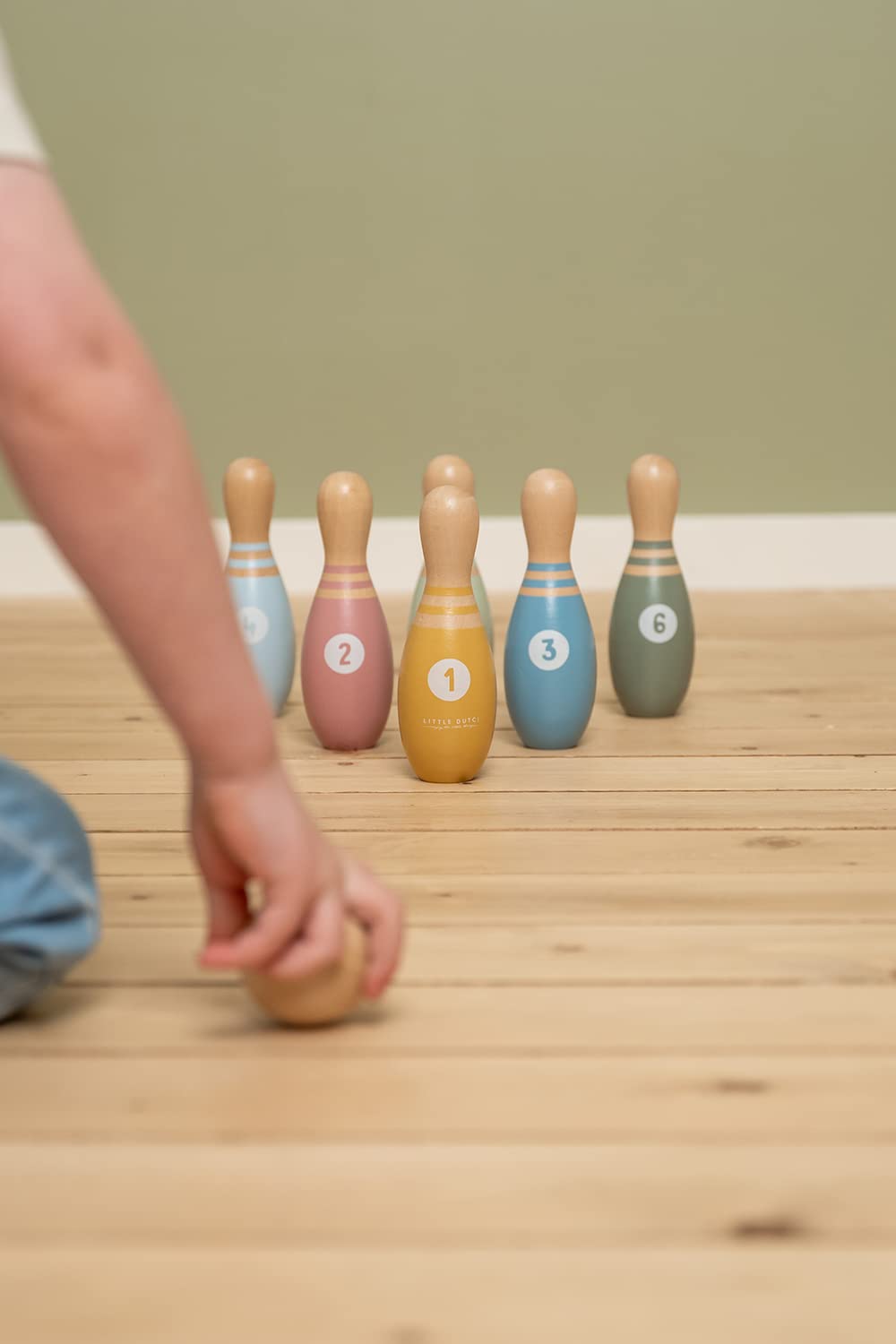 Little Dutch 7110 FSC Holz Kegelspiel