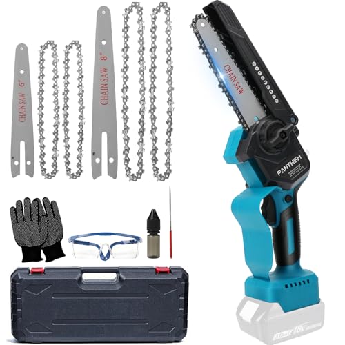 Motosierra con batería Mini compatible con Makita 18 V (sin bater...