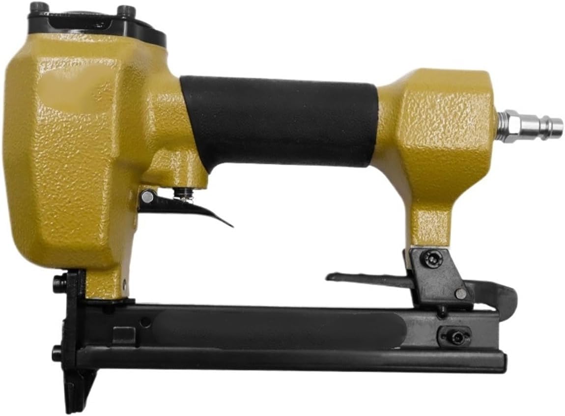 AALLYN Pneumatic Decorative Stapler 20Ga Air Stapler 1022J Pneumatic Nail Gun (Color : JP Male Air Inlet)