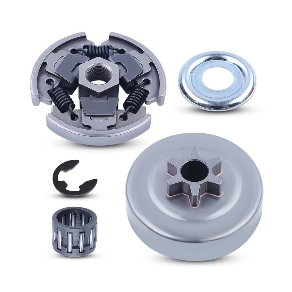 Tambour d'embrayage 3/8"-6T et pignon en acier haute résistance pour MS181