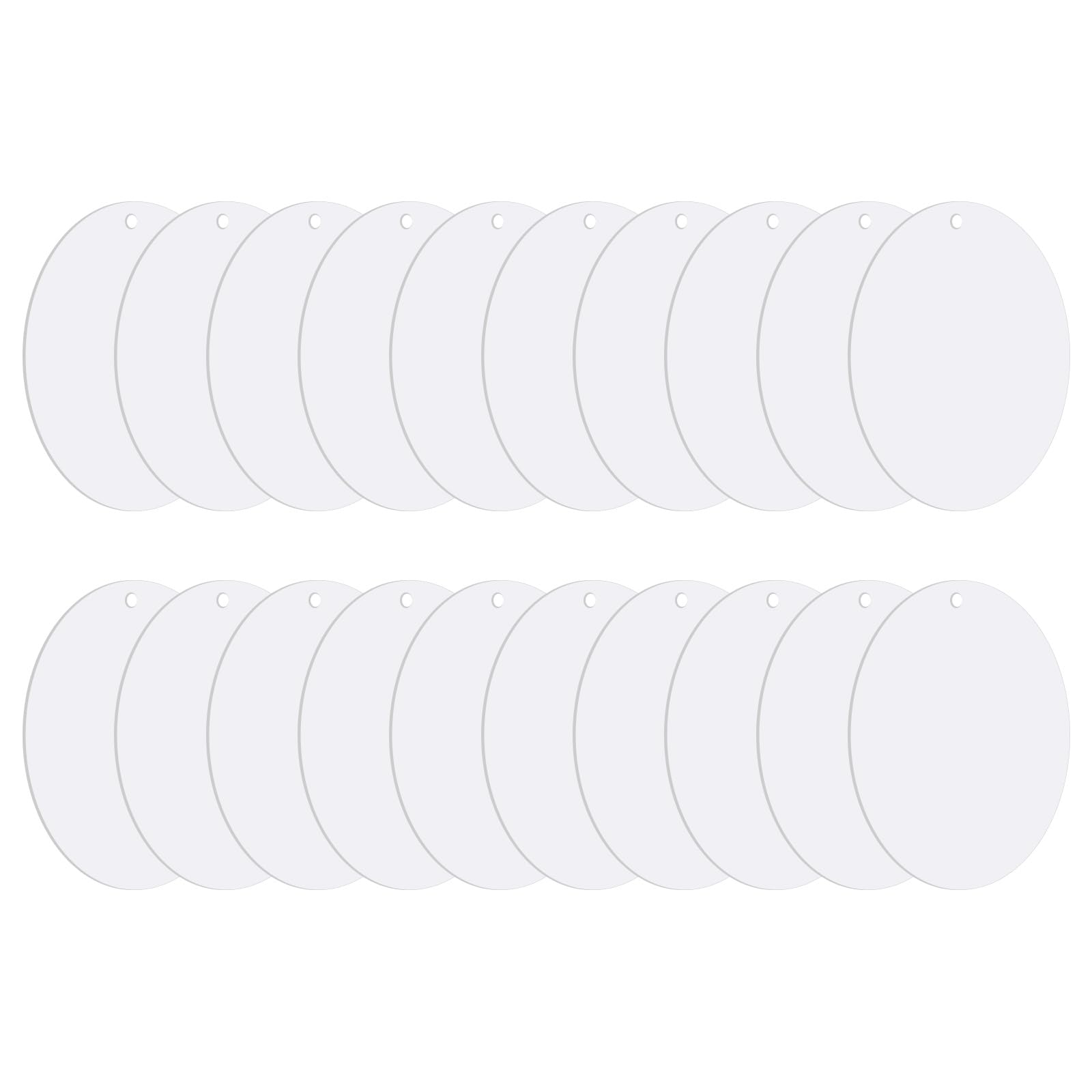 Disque clair acrylique de 4 pouces pour fabriquer des cadeaux faits main