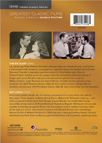 TCM Big Sleep, The / Key Largo (DVD)(DBFE) image 3