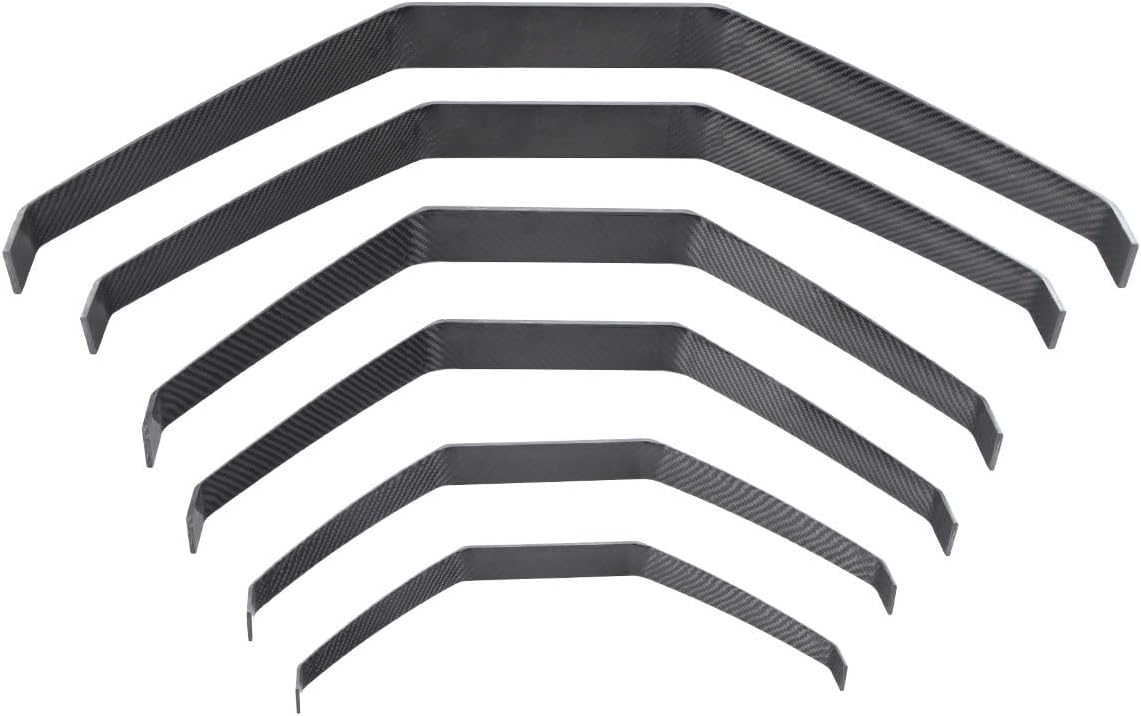 RC Airplane Landing Gear for Extra 260 Series, 3K Carbon Fiber Landing Gear – for Extra 260: 30E/50E/26CC/50CC/80CC/100CC Gasoline RC Airplane Accessoires (50CC)