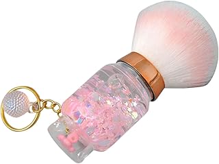 NOLITOY Brocha portátil para polvo para mujer...