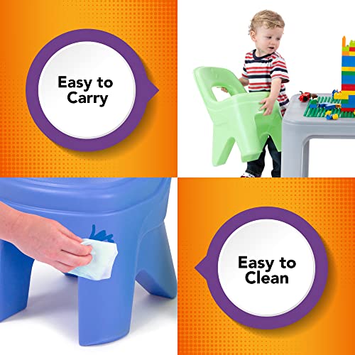 Image of Simplay3 216080 Play Around Table and Chairs, Multi