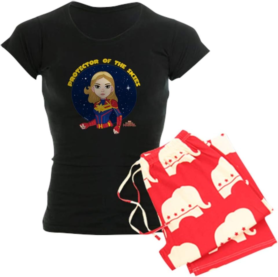 CafePress Captain Marvel Pajamas Women's PJs