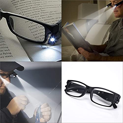 Buy Taikaixin One Power Reader Glasses with Lights,Auto Focus Reading