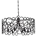 Kalco 2761VI Six Light Foyer Pendant from Ashbourne Collection, Vintage Iron