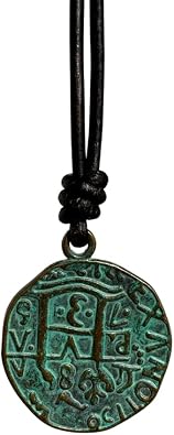 Vintage Design Roman Coin Cross Pendant Necklace - Medallion for Women and Men, Demon Protection, Lucky Charm for Wellness And Success, Good Fortune, Antique Jewelry