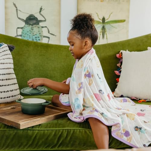 Image of Copper Pearl Jumbo 3-Layer Baby Blanket: Soft Baby Quilts for Boys and Girls | Breathable, Cozy, Toddler Blanket | Baby Quilt for Newborns | 46x46 Premium Polyester /Rayon | Disney Princess