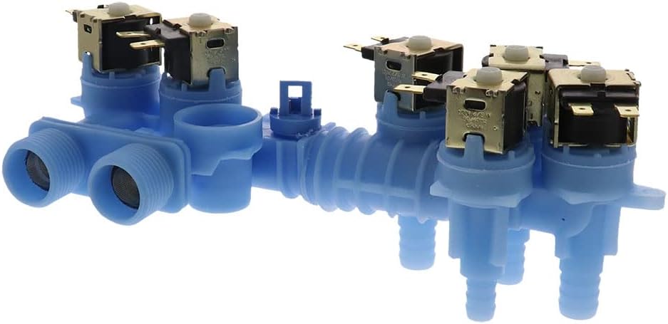 PRYSM W10853723 Washer Water Valve Compatible with Whirlpool, Maytag, KitchenAid, Jenn-Air, Amana, Magic Chef, Admiral, Norge, Roper Replacement for W10326913, W10326915, W10342320, 4378158