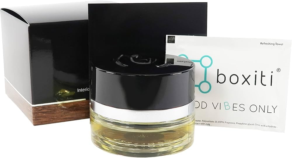 Boxiti Genuine Agarwood Mood Car Air Freshener - Interior Cabin Atomizer Fragrances for Mercedes C E GLC GLE CLS S Class, Suitable for Cars Equipped Air Balance Package (P21)