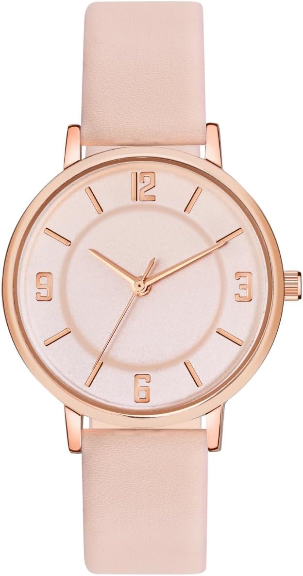 Analog Girl's and Women's Watch Multi Color Dial Multi-Colored Synthetic Leather Strap Gifts for Women