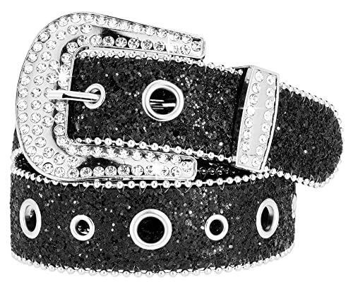 Ceintures Western avec paillettes, style cowboy, ceintures en strass, luxueux, étincelants,...