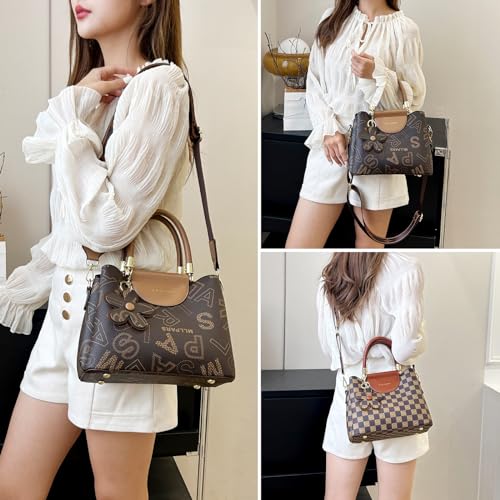 Image of MYHOZEE Women Purses and Handbags Top Handle Satchel Shoulder Bags Messenger Tote Bag for Ladies