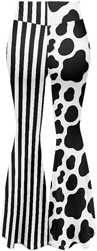 Pantalones de yoga de pierna ancha para mujer, cintura alta, corte de bota, ajuste sexy, pantalones de campana