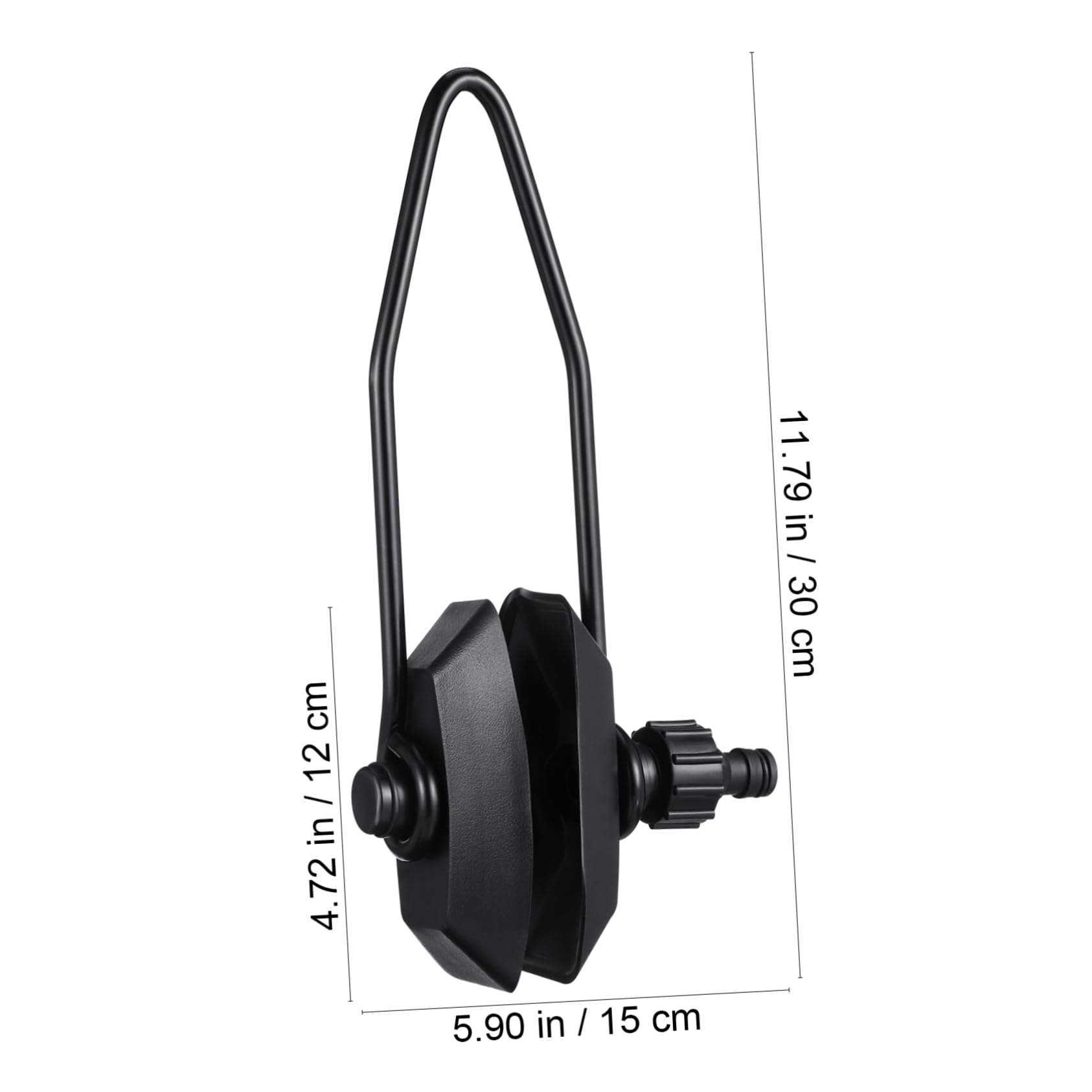 VANZACK Boat Motor Flusher Engine Cleaner Heavy Duty Frame for Quick Connection Flushes Cooling System Compatible with Outboard Motors Essential Boat Accessories