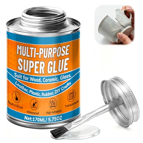 Pegamento súper fuerte 170ml con pincel integrado miniatura 1