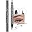 evpct 1Pcs Black Colored Winged Eyeliners Stamp, Black Flowers Face Stamps Makeup Eyeliner Eye Stamp Liners Tool Set Kit for Women Waterproof, Wing Eyeliner Stamp Figures Tool Wingliner Shapes, 03
