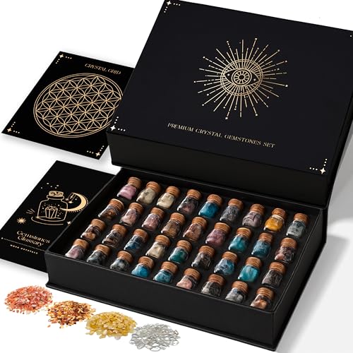 Set of 50 Crystals and Healing Stones...