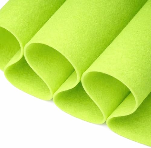 Miniatura 25 de FabricLA Tela de fieltro para manualidades, 18 x 18 pulgadas de ancho y 0.063 in de grosor, color burdeos, utiliza este fieltro suave