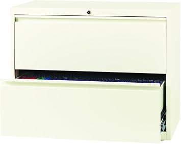 Commercial 2-Drawer Lateral File with Full Width Pull, 36-Inch Wide - Cloud