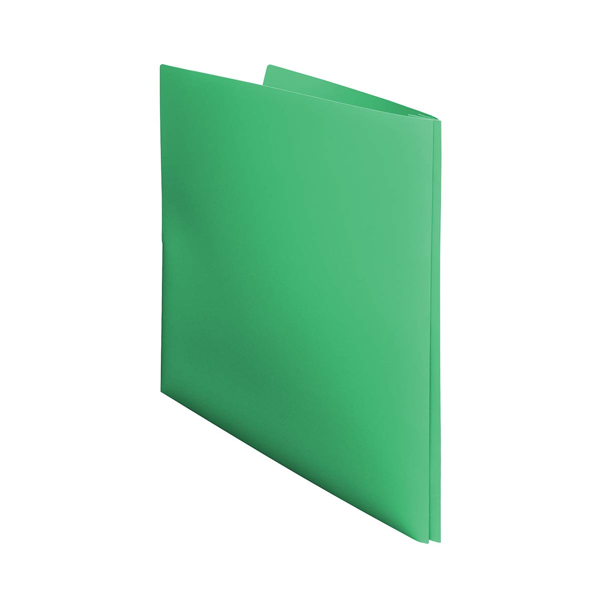 Ultra Pro - 10 Stück, grüne 2-Pocket-Mappen mit 3 Zinken Verschluss.