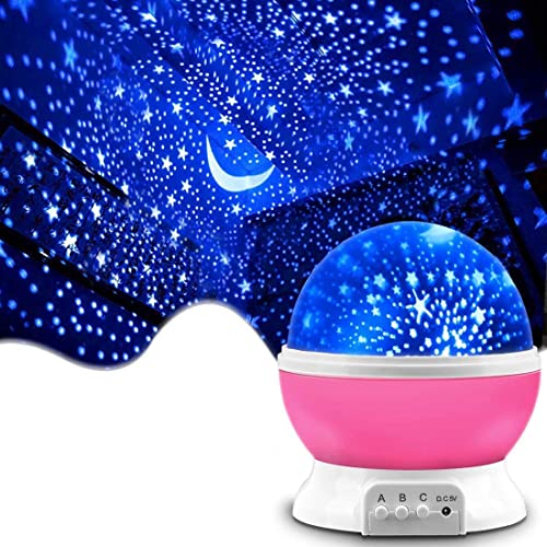 Image of Star Night Light Projector for Kids | 12 Color Changing